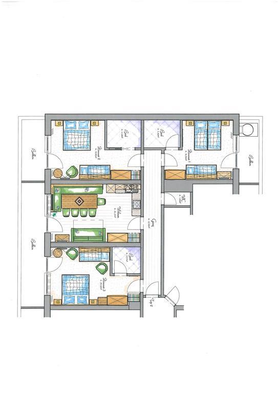 Aparthotel Hohe Brücke-NPHT Sommercard inklusive Mittersill Habitación foto